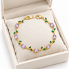 Lavi Tulip Emerald Leaf Bracelet