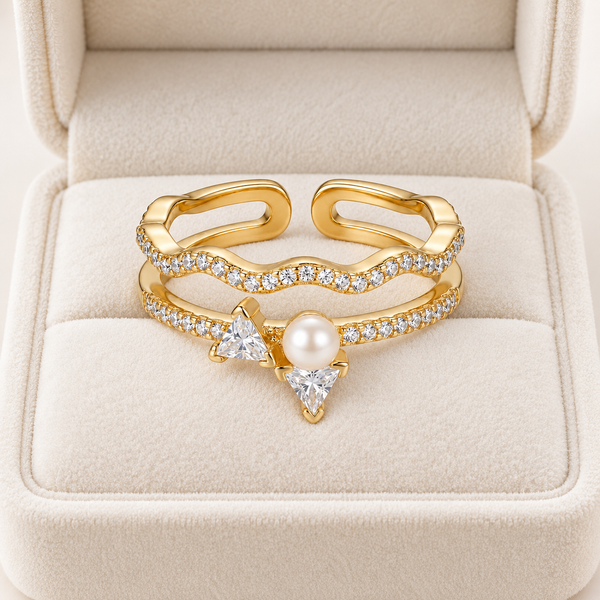 Bow Pearl Ring