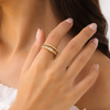 Noir Studded Ring