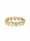 Petal Link Stud Bangle