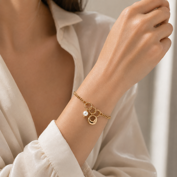 Linked Charm Bracelet
