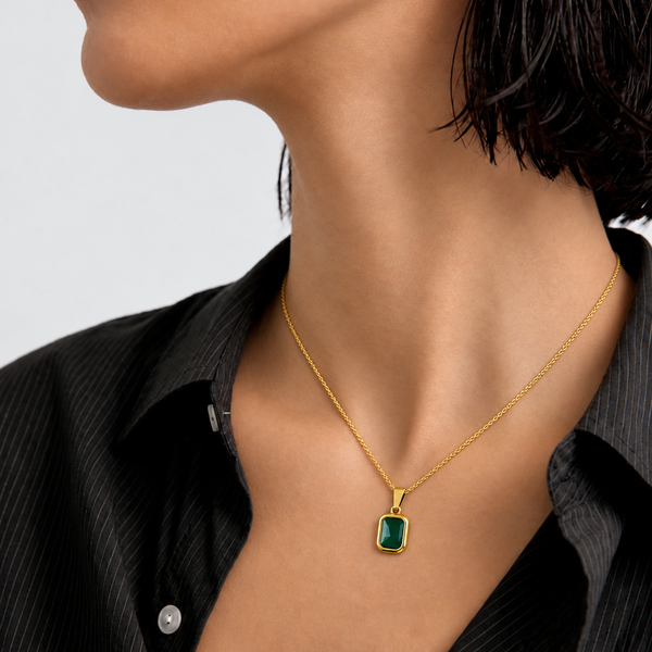 Classic Emerald Necklace