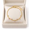 Pink Chimes Chain Bracelet