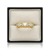 White Heart Slimline Ring