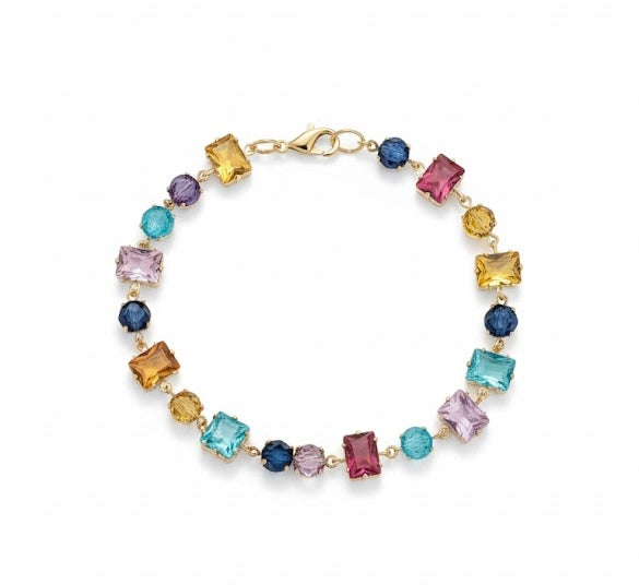 Candy Stone Chain Bracelet