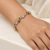 Lavi Tulip Emerald Leaf Bracelet