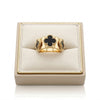 Clover stud Ring