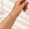 Crystal Adjustable Tulip Bracelet