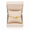Yellow Tulip Bracelet - Adjustable