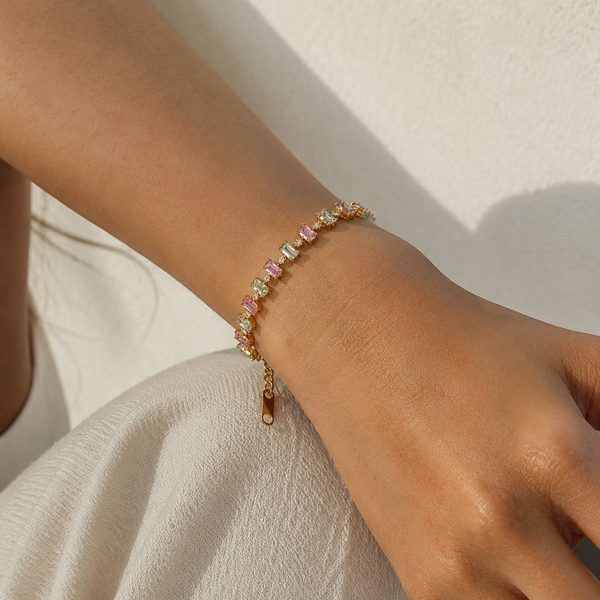 Rose Crystal Alt Bracelet