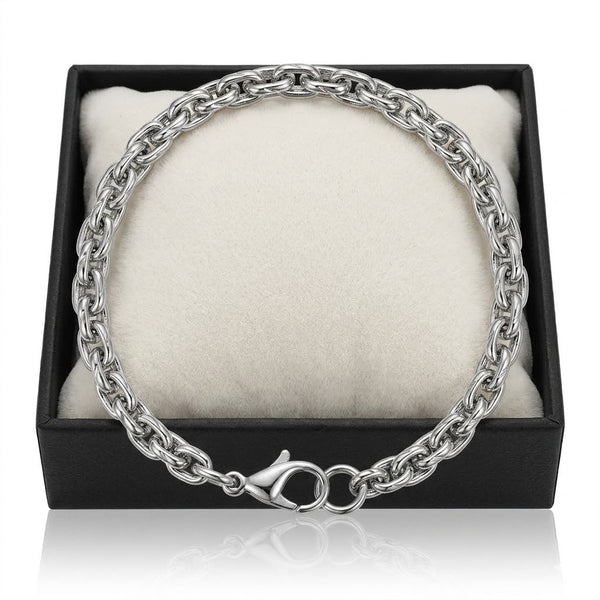 Xavier Silver Men’s Bracelet