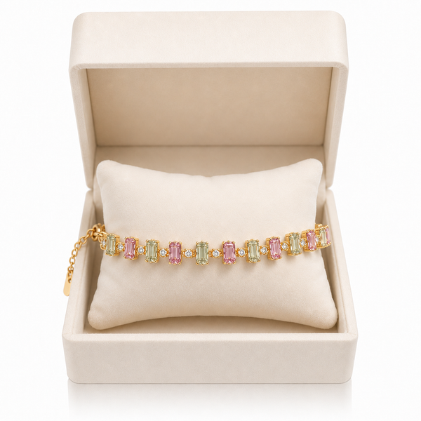 Rose Crystal Alt Bracelet