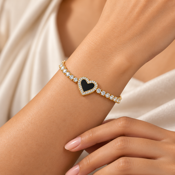 Black Heart Nene Bracelet