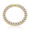 Aria Oval Crystal Bracelet