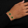 Green Cleef Bracelet