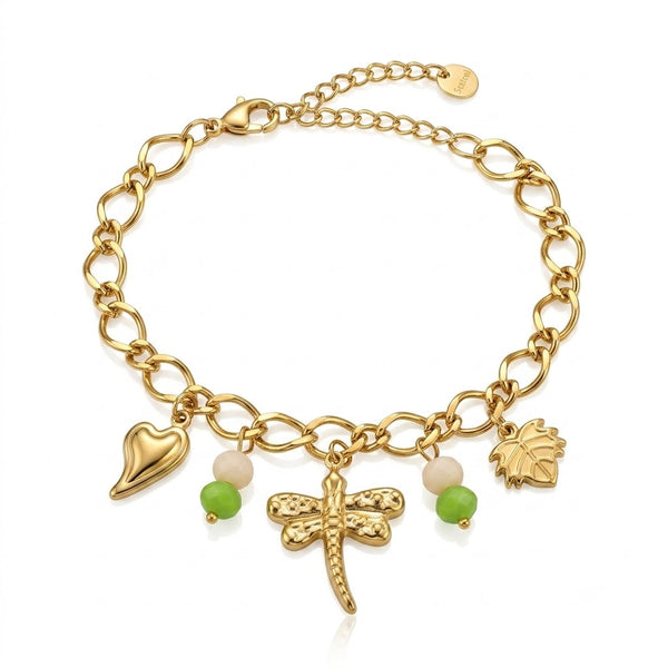 Dragonfly Charm Bracelet