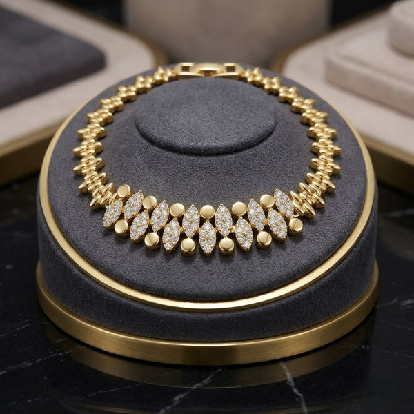 Marque Cluster Studded Bracelet