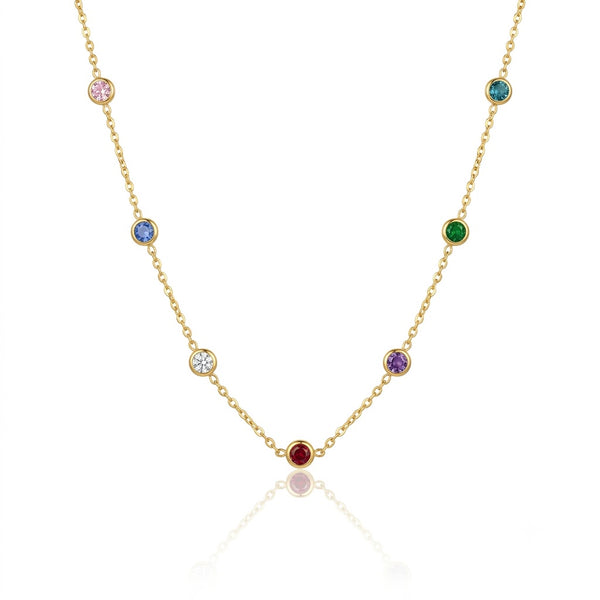 Multicolour Stone Necklace