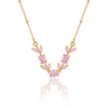 Aurora Blush Tulip Necklace
