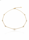Gold Heart Charm Necklace