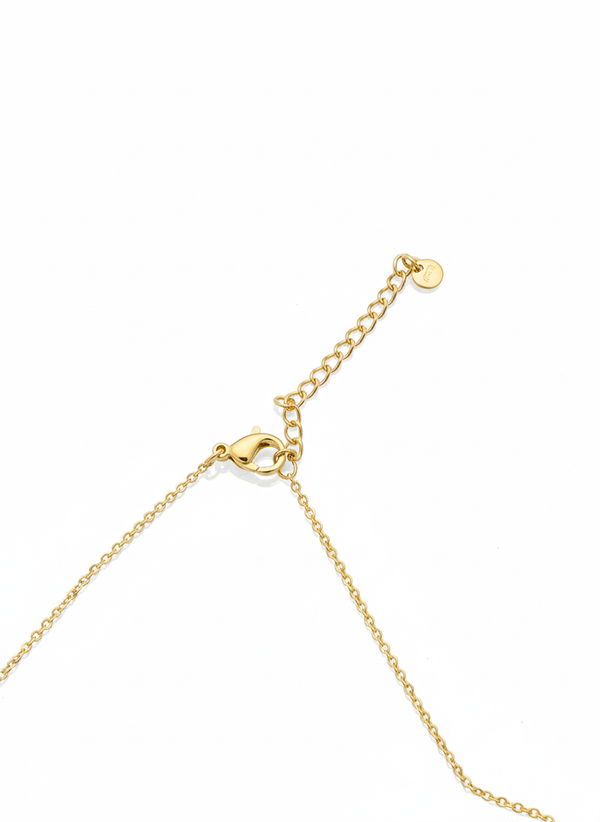Gold Heart Charm Necklace