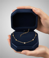 Gold Heart Charm Necklace