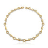Halo Circle Link Bracelet