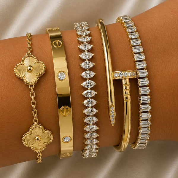 Chic Shimmer Stack