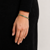 Emerald Slim Line Bracelet