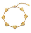 Gold heart Bracelet