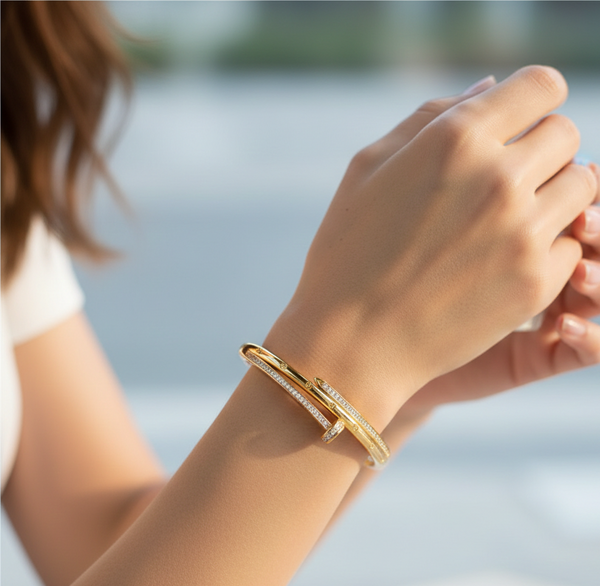 Ivory Nail Bracelet