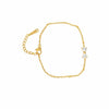Crystal Bow Dainty Bracelet