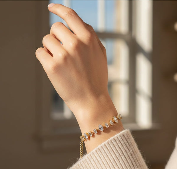 Glass Crystal Bracelet- MR