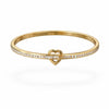 Heart slimline bracelet