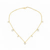 Heart Motifs Chain Necklace
