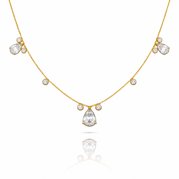 Teardrop Crystal Necklace