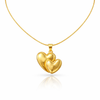 Duo Heart Pendent Necklace