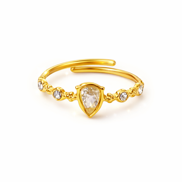 Pear cubic ring