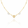 Charm Heart Crystal Necklace