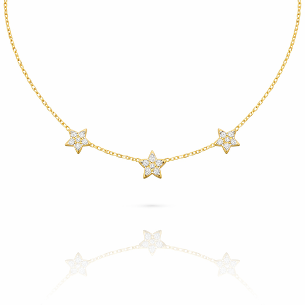 Crystal Star Necklace