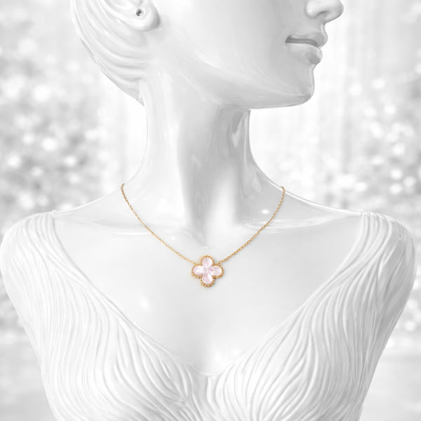 Marble pink Necklace