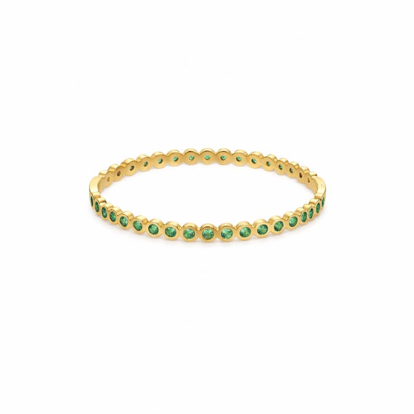 Emerald Coin Aura Bracelet