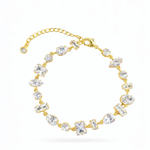 Multistone Crystal Bracelet