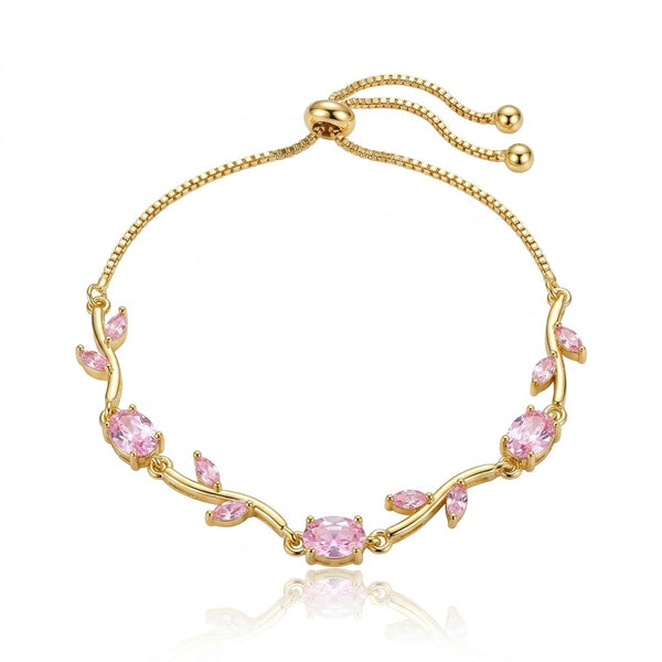 Aurora Tulip Anklet- Adjustable