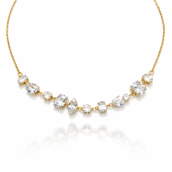 Stone Stud Gema Necklace