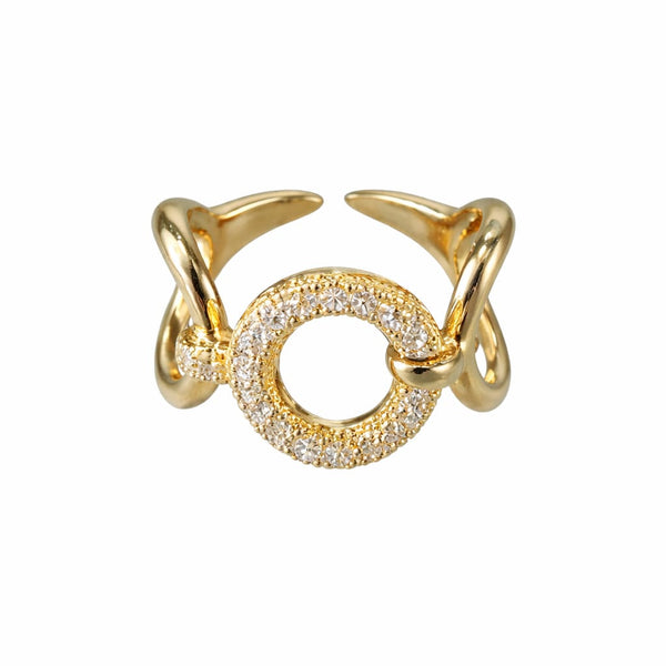 Mirage Circle Open Ring