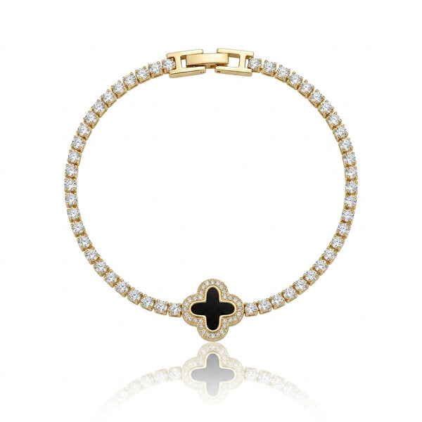 Black Clover Studded Bracelet