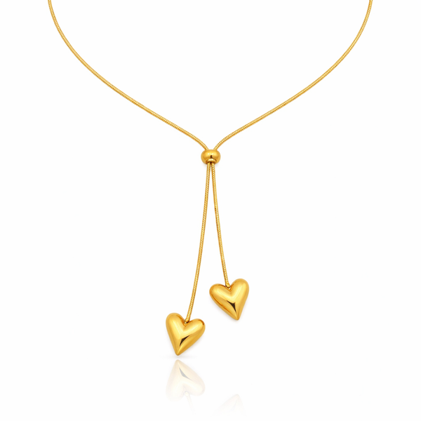 Dangling Hearts Necklace