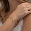 Shell Stone Dainty Bracelet