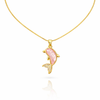 Pink Crystal Dolphin